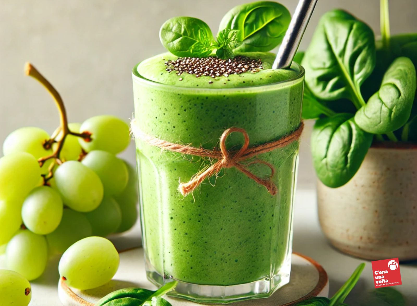smoothie di uva e spinaci ricette, idee, abbinamenti e consigli c'ena una volta