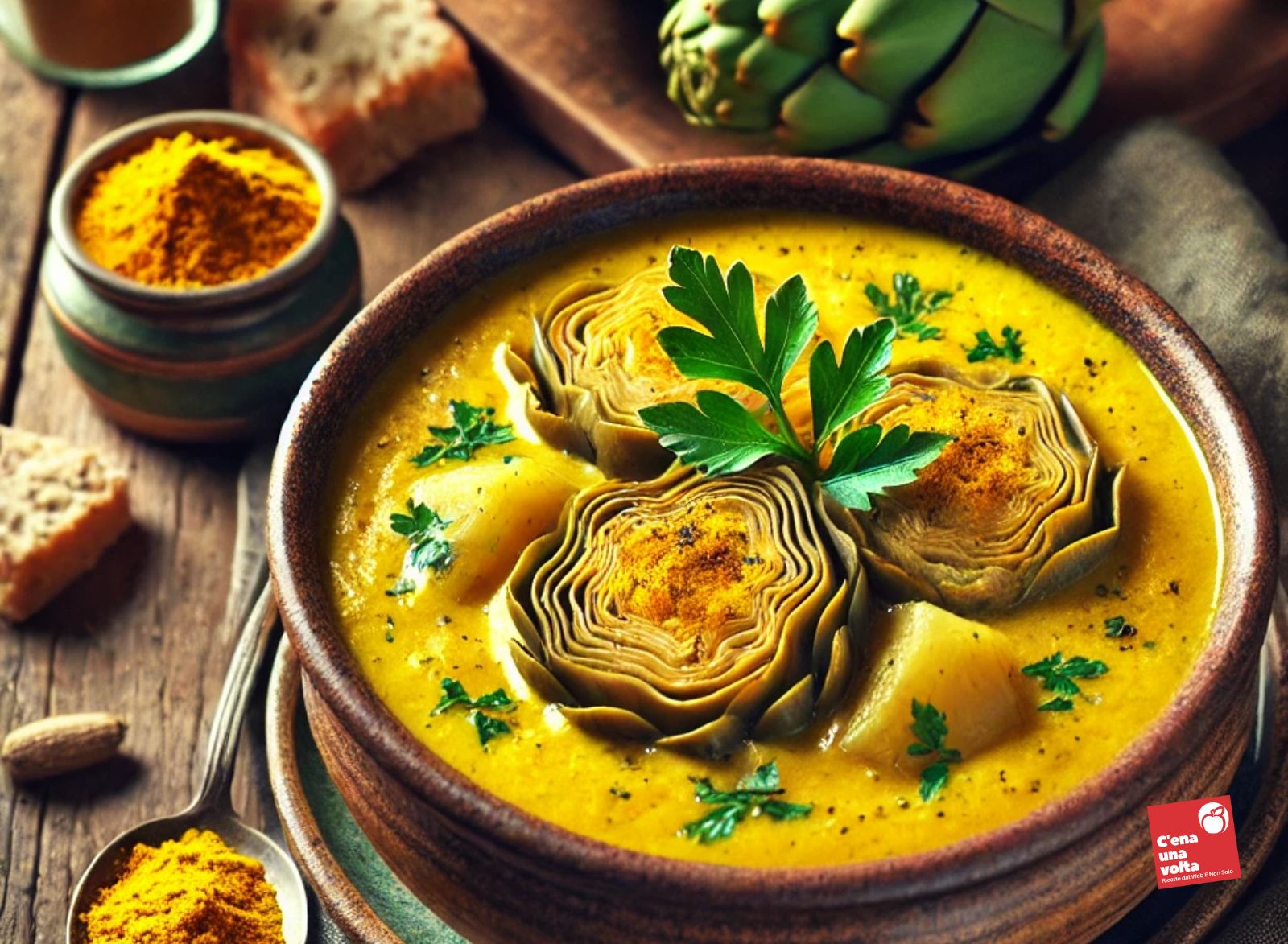 Zuppa di carciofi e curcuma programma detox post festivo, ricette, idee e strategie c'ena una volta