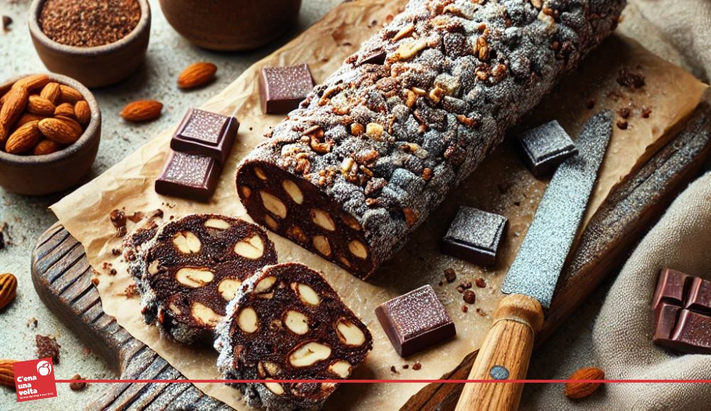 Salame di cioccolata FIT: il dessert light che non rinuncia al gusto