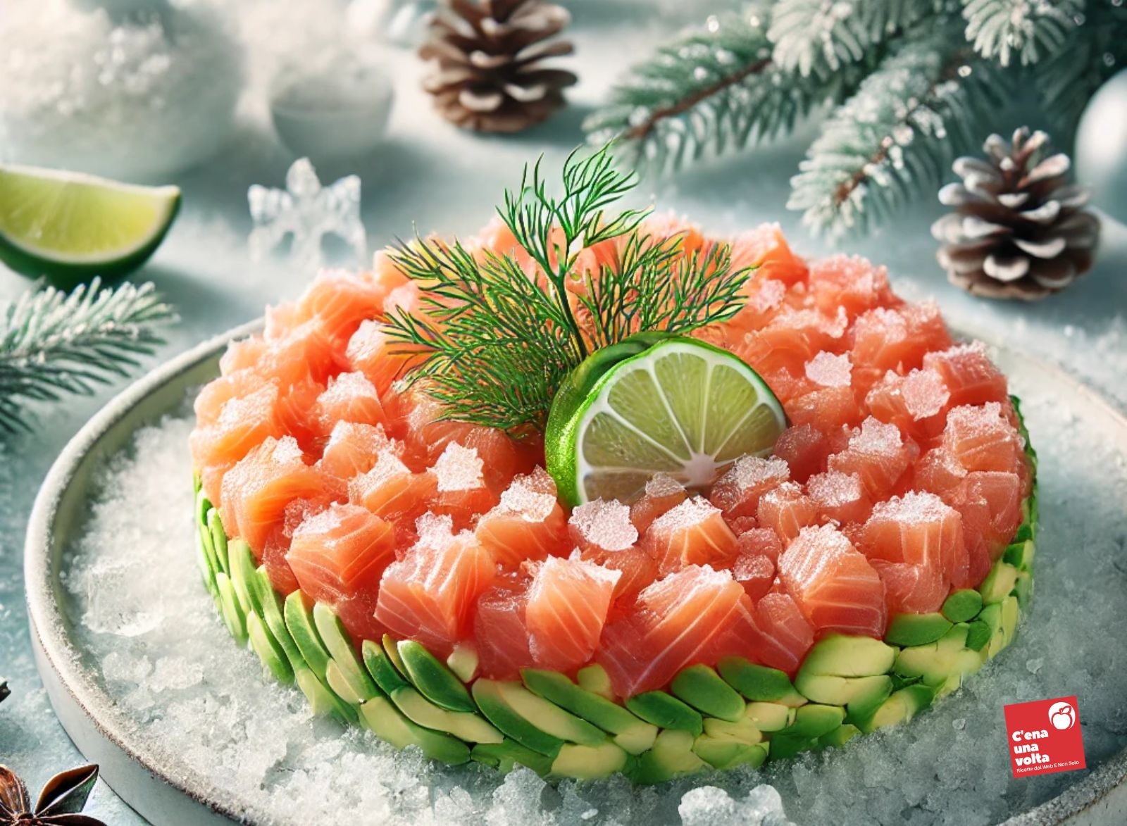 tartare di salmone affumicato e avocado antipasti di gennaio, idee, ricette e abbinamenti FIT e light c'ena una volta