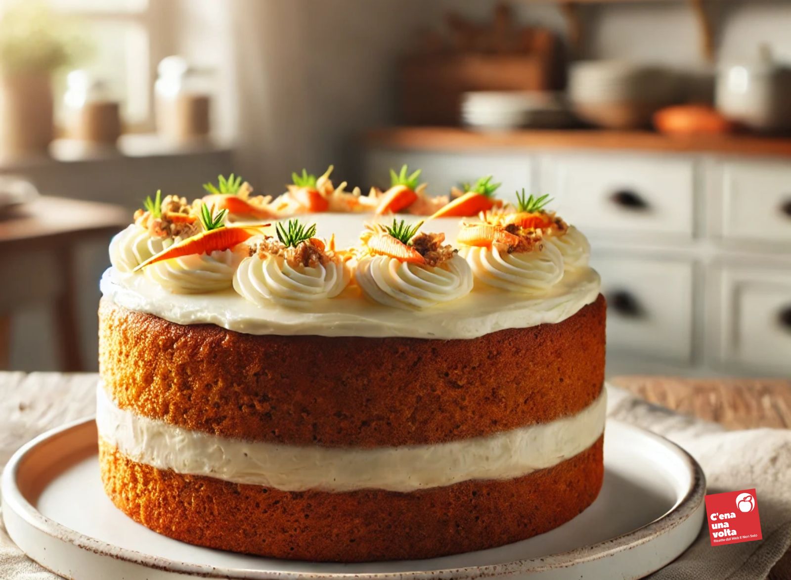 torta di carote torte a dieta, idee, ricette light e fit e abbinamenti c'ena una volta