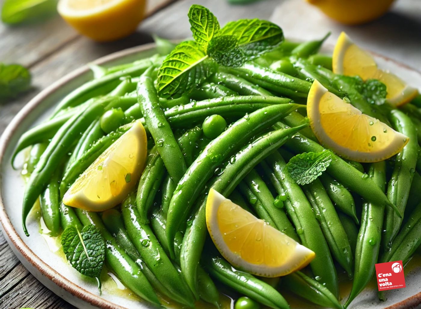 Fagiolini al limone e menta fagiolini a dieta, ricette cheto, low carb, light, fit, abbinamenti e benefici c'ena una volta